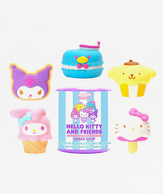 Hello Kitty & Friends Snack Shop SquiSHU Capsule Blind Box | Zumiez