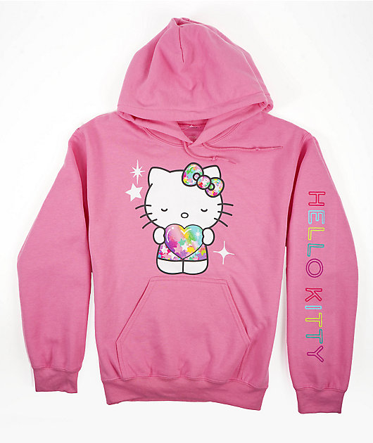 Hello Kitty Heart Pink Hoodie
