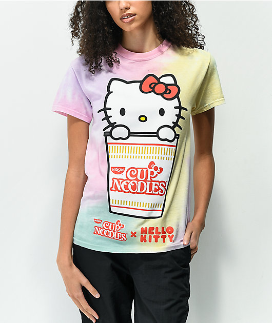 Hello Kitty x Nissin Cup Noodles shops Pink Hoodie Large