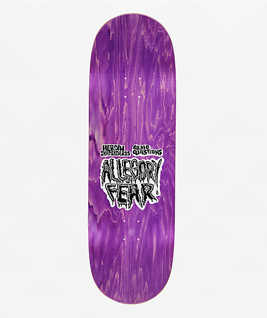Heroin Craig Questions Allegory Of Fear 10" Skateboard Deck