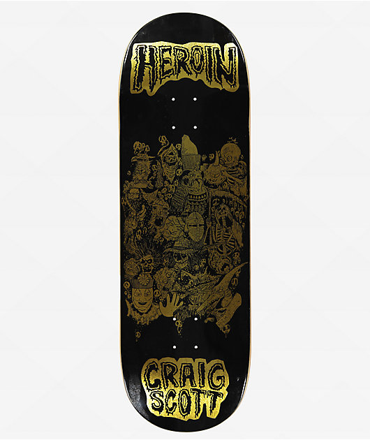 Heroin Craig Questions Allegory Of Fear 10" Skateboard Deck