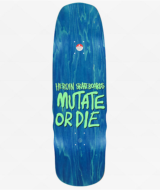 Heroin Good Shit Mutated 9.75" Skateboard Deck 