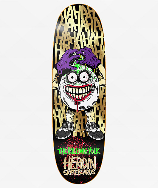 Heroin Killing Yolk Twin 9.25" Skateboard Deck