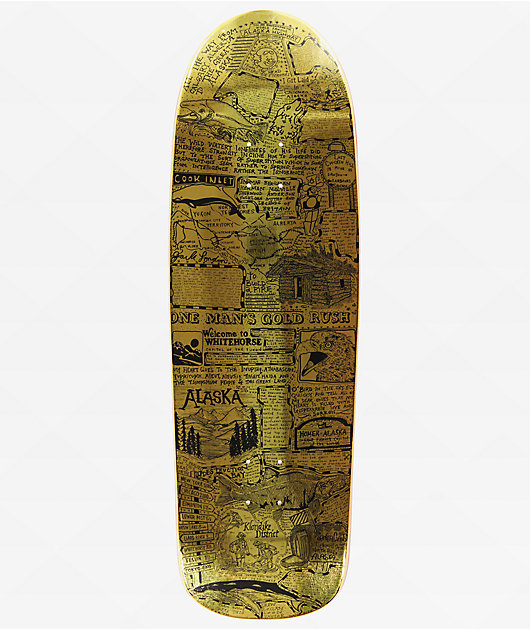 Heroin Questions Gold Rush 10" Skateboard Deck