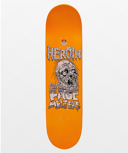 Heroin Wilson Face Melter 8.5" Skateboard Deck