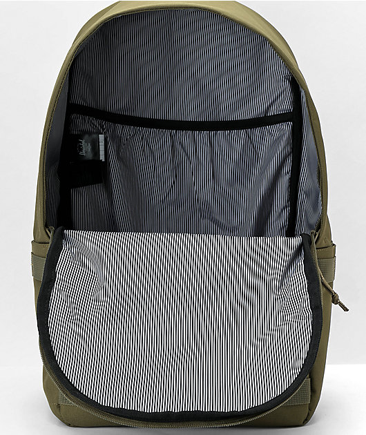 Herschel Supply Co. Anderson Military Mochila verde oliva