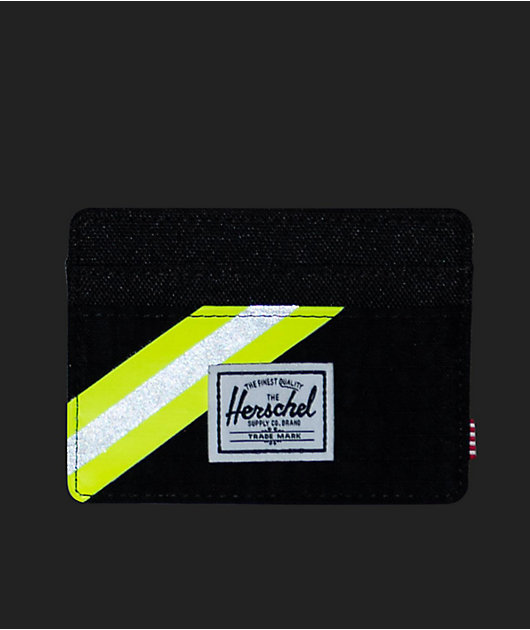 Herschel Supply Co. Charlie Black Enzyme Cardholder Wallet