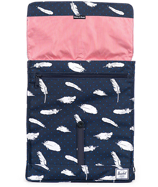 herschel feather backpack