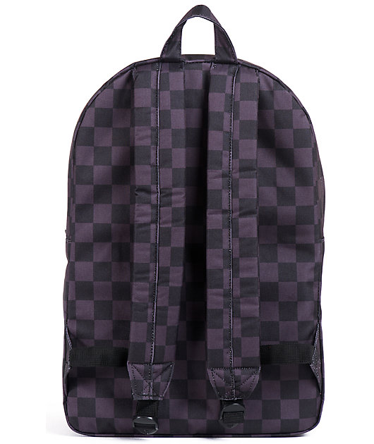 herschel checkered backpack