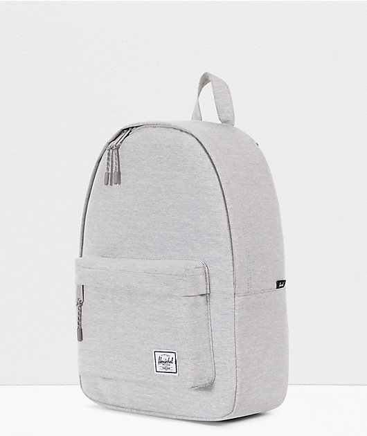 Herschel Supply Co. Classic Mid Light Grey Crosshatch Backpack