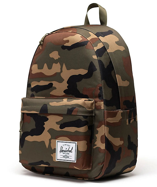 brown leather backpack with embroidered butterflies Butterfly Patch Hemp Embroidery on @lululemon belt global-colorgroup-red an additional interior pocket Color:Heather Fawn