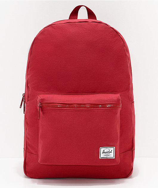 herschel backpack red