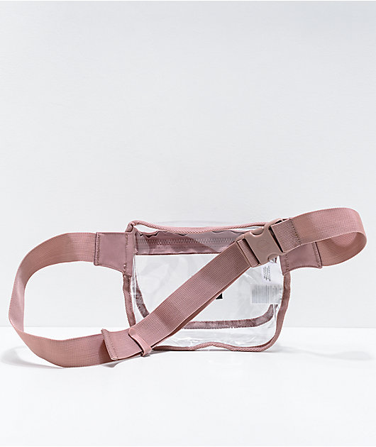 herschel supply co clear fanny pack