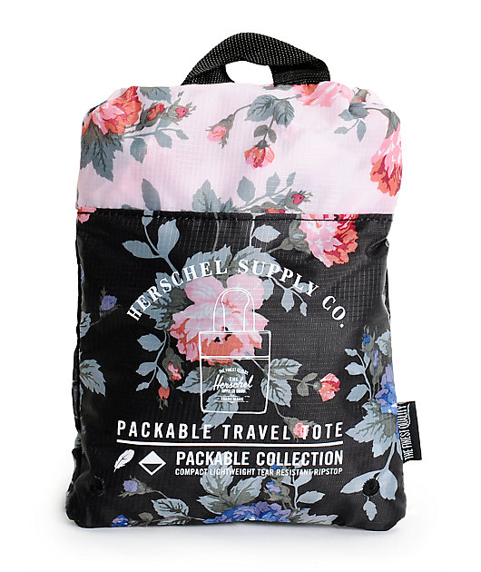 herschel packable travel tote