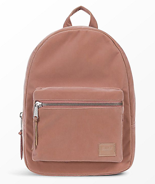 herschel velvet backpack