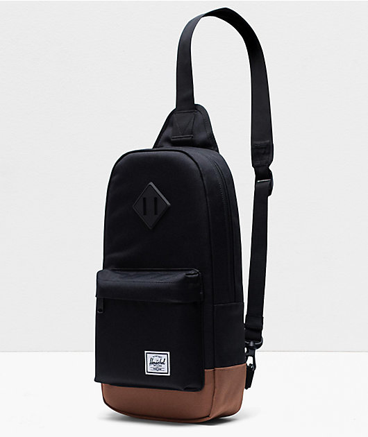 Herschel Supply Co. Heritage Black Shoulder Bag