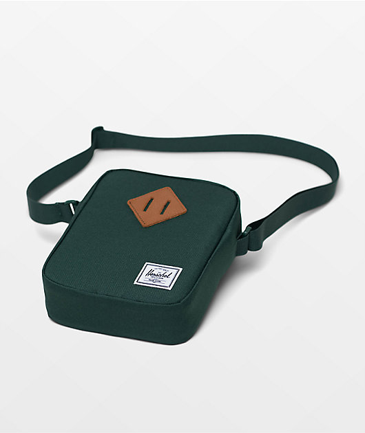 Herschel Supply Co. Heritage Eco Trek Green Crossbody Bag Zumiez