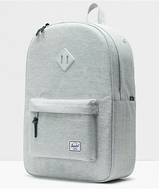 herschel backpack light grey
