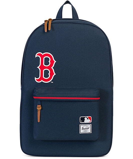 herschel red sox backpack