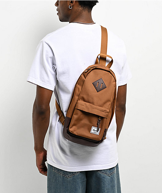 Herschel Supply Heritage Rubber Shoulder Bag Zumiez