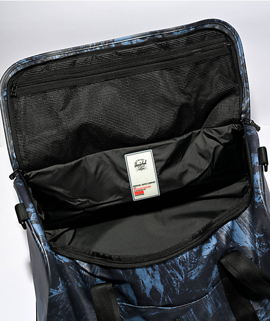 Herschel Supply Co. Heritage Weather Resistant Steel Blue Duffle Bag