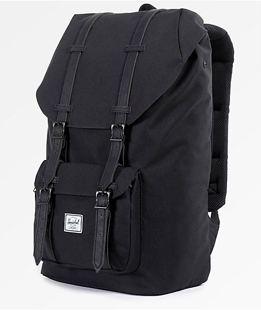 Herschel Supply Co. Little America Black & Black Backpack