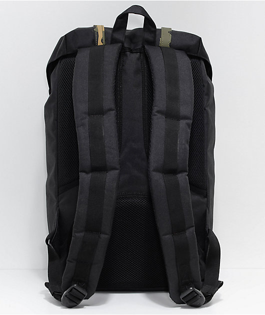 Herschel Supply Co. Little America Black Woodland Camo 25L Backpack