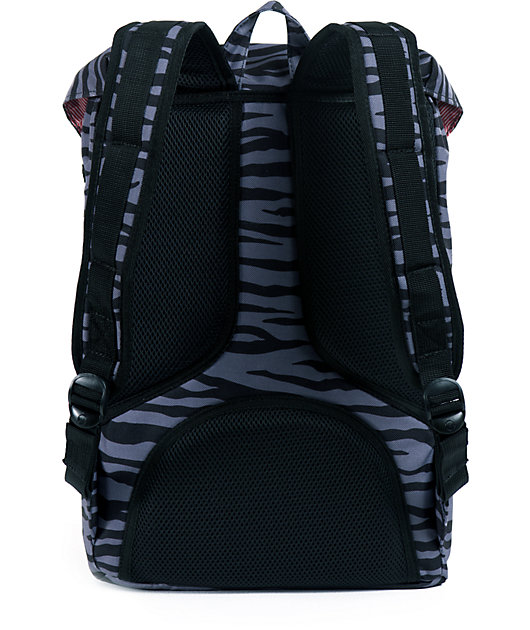 African American Backpack Zebra Print Backpack 