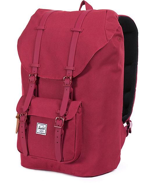 herschel little burgundy