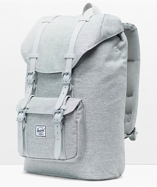 Herschel Supply Co. Little America Lite Grey Crosshatch Backpack