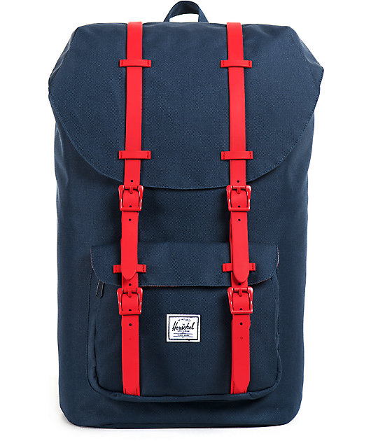 herschel little america navy blue