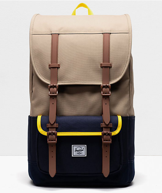 Brown and black clearance backpack