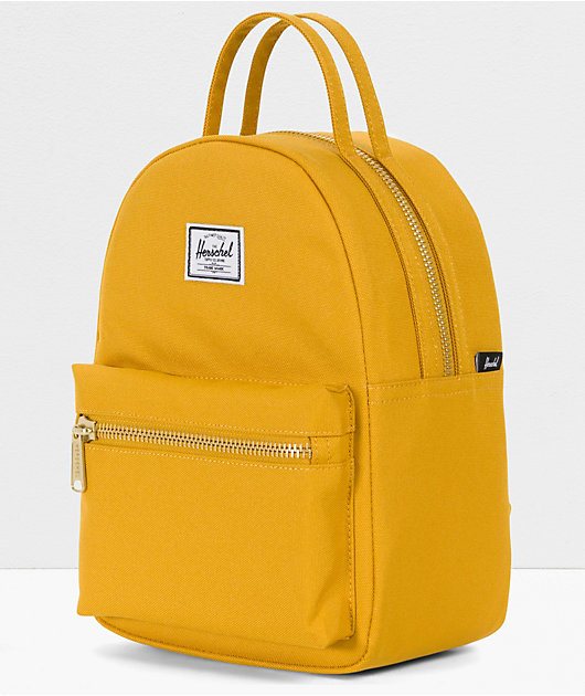 herschel backpack mustard