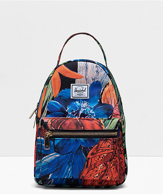 tropical mini backpack