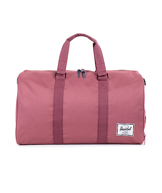 blush duffle bag