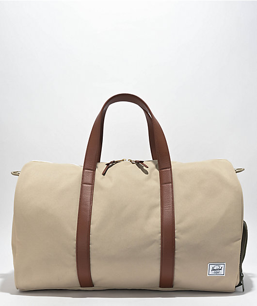 Herschel Supply Novel Twill Ivy Green Duffle Bag Zumiez