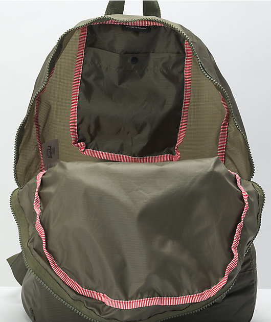 herschel foldable backpack