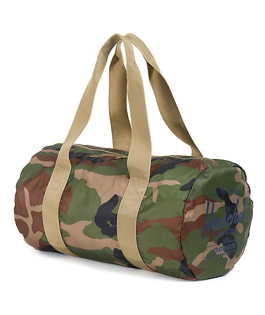 woodland duffle bag