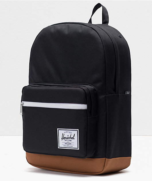 Herschel Supply Co. Pop Quiz Eco Black Saddle Backpack