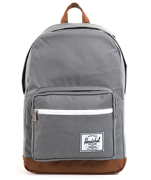 herschel grey pop quiz backpack