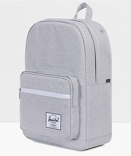Herschel Supply Co. Pop Quiz Light Grey Crosshatch Backpack  