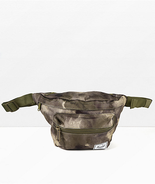 Herschel Supply Co. Pop Quiz Painted Camo Fanny Pack Zumiez