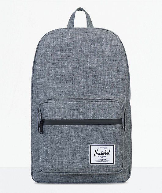 herschel pop quiz raven crosshatch