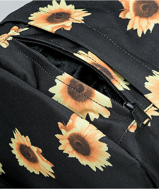 Herschel Supply Co. Pop Sunflower Black Backpack