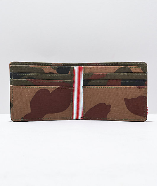 Herschel Supply Co. Roy Plus Woodland Camo Bifold Wallet