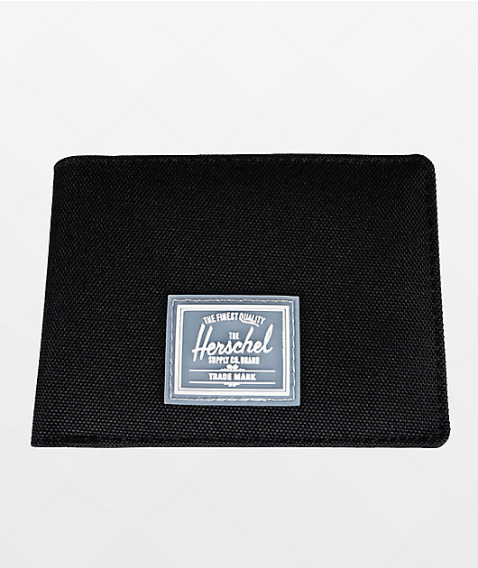 Herschel Supply Co. Roy Rubber Black & Clear Bifold Wallet