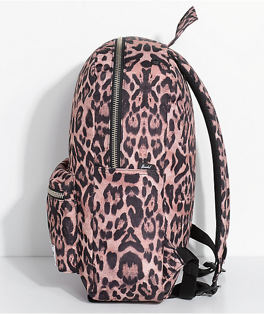 herschel snow leopard backpack