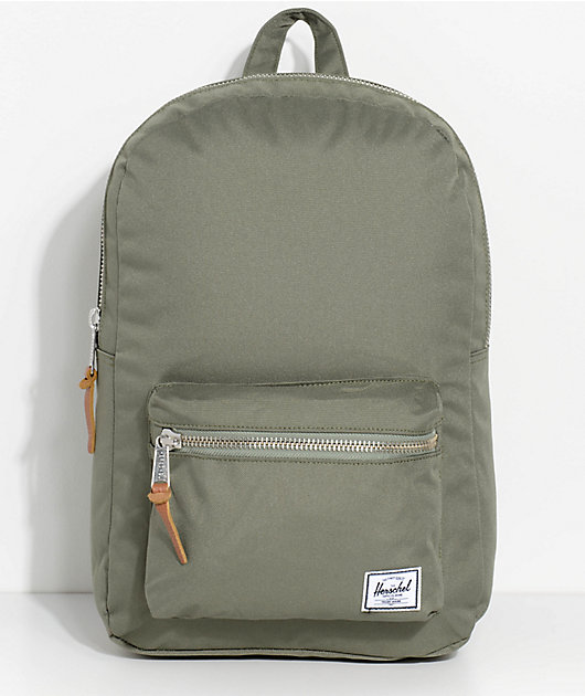 herschel green backpack