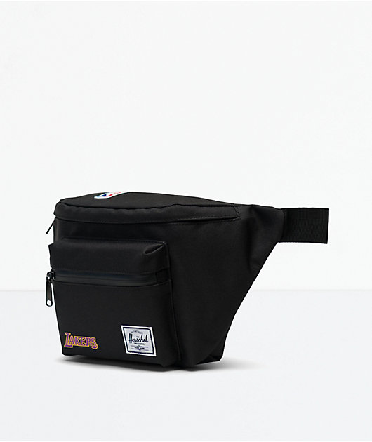 herschel lakers fanny pack