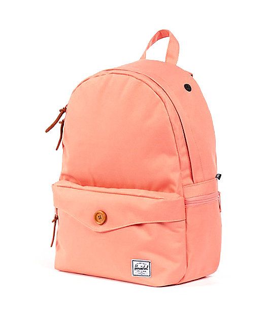 herschel coral backpack